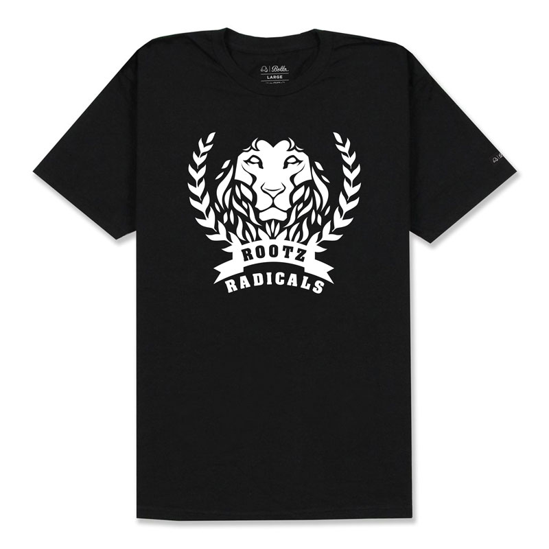 Shirt Lion in schwarz von Rootz Radicals